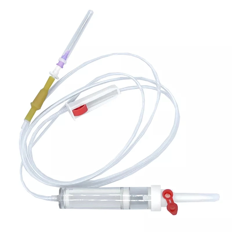 Sterile Disposable Blood Transfusion Set with Filter
