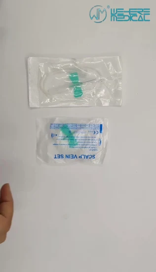 Medical Disposable Sterile Butterfly Scalp Vein Set with Different Sizes Ce ISO