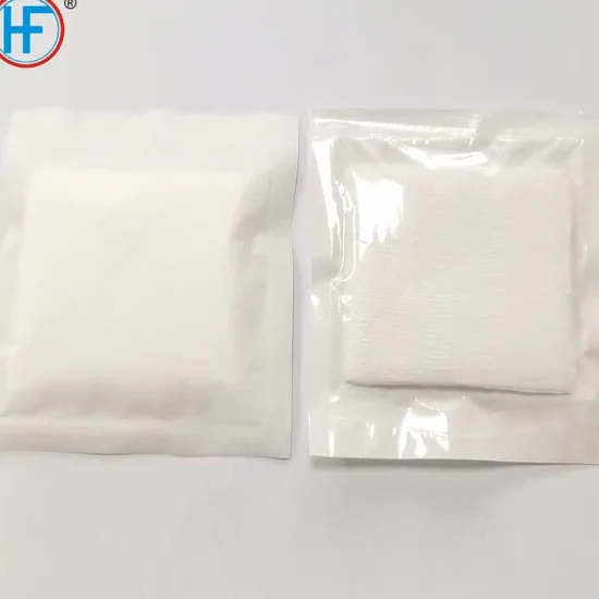 Mdr CE Approved Disposable Medical Affordable Pure Cotton Gauze for Patient