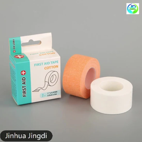 Direct Manufacture Medical Adhesive Tape/ Surgical Transparent Tape Roll/PE Tape Roll 1