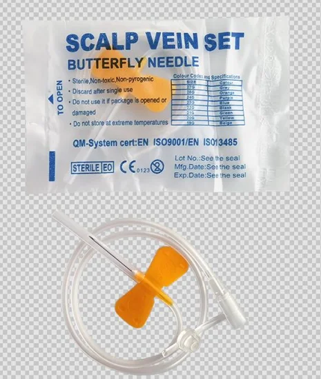 Disposable Medical Double Wings Scalp Vein Set